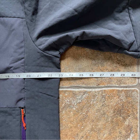 Patagonia R2 Techface Hoody Hoodie Mens Large Forge Grey Fleece Hiking Winter - Picture 7 of 9